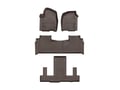 Picture of WeatherTech FloorLiners - Front, 2nd & 3rd Row - Cocoa