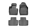 Picture of WeatherTech FloorLiners - 1st & 2nd Row - 2 Piece Rear Liner - Black