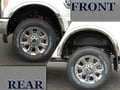 Picture of QAA Molded Stainless Steel Wheel Well Fender Trim - 4 Piece - Does not fit dually