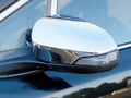 Picture of QAA Chrome Mirror Cover - 2 Piece - Includes Cut Out For Turn Signal