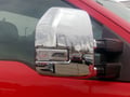Picture of QAA Chrome Mirror Cover - 2 Piece - Includes turn signal cut out, tow mirror