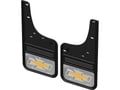 Picture of Truck Hardware Gatorback Gold Bowtie Mud Flaps - Front - Requires FC002F Caps
