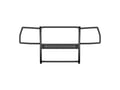 Picture of Aries Pro Series Grille Guard w/LED Light Bar - Incl. Aries Pro Series Grille Guard PN[P4092]/30 in. LED Light Bar/Black Mesh Cover Plate - Textured Black Steel