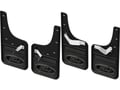 Picture of Truck Hardware Gatorback Gunmetal Ford Oval Mud Flaps - Set