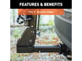 Picture of Curt Premium Trailer Hitch Bike Rack Mount - Fits 2