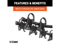 Picture of Curt Premium Trailer Hitch Bike Rack Mount - Fits 2