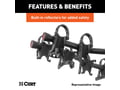 Picture of Curt Premium Trailer Hitch Bike Rack Mount - Fits 2