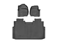 Picture of WeatherTech FloorLiners - 1st & 2nd Row - Black