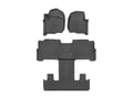 Picture of WeatherTech FloorLiners HP - 1st Row, Two Piece - 2nd & 3rd Row - Black