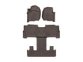 Picture of WeatherTech FloorLiners HP - 1st Row, Two Piece - 2nd & 3rd Row - Cocoa