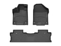 Picture of WeatherTech FloorLiners HP - 1st & 2nd Row - Black