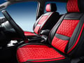 Picture of SCS Front Luxury Seat Covers - Black & Red