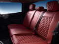Picture of SCS Rear Luxury Seat Covers - Wine Red