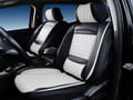 Picture of SCS Front & Rear Combo Luxury Seat Covers - Black & White