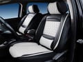 Picture of SCS Front & Rear Combo Luxury Seat Covers - Black & White