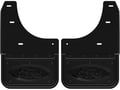 Picture of Truck Hardware Gatorback Black Anodized Ford Logo Plate Mud Flaps - Set