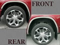 Picture of QAA Stainless Steel Wheel Well Accent Trim - 4 Piece - Laramie Longhorn, Laramie, Limited, Rebel ONLY