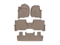 Picture of WeatherTech FloorLiners HP - Front, 2nd & 3rd Row - Tan