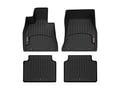 Picture of WeatherTech FloorLiners - 1st & 2nd Row - 2 Piece Rear Liner - Black