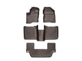 Picture of WeatherTech FloorLiners - Front, 2nd & 3rd Row - Cocoa