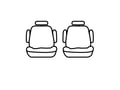 Picture of Covercraft Carhartt Camo SeatSaver Custom Second Row Seat Covers - Mossy Oak