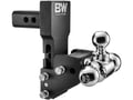 Picture of B&W Tri Ball Mount - 2 in. Receiver - 2 in, and 2-5/16 in. Balls - 5 in. Drop - MultiPro Tailgate