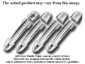 Picture of QAA Chrome ABS Door Handle Accent 8Pc Fits Nissan Rogue & Rogue Select DH28537