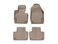 Picture of WeatherTech DigitalFit Floor Liners - 1st & 2nd Row (2-pc. Rear Liner) - Tan