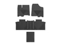 Picture of WeatherTech All-Weather Floor Mats - Complete Set (1st Row, 2nd Row, and 2nd Row Aisle) - Black