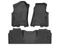Picture of Husky Weatherbeater Front & 2nd Row Floor Liners - Black - Mega Cab
