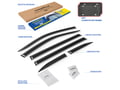 Picture of Goodyear Window Deflectors - Tape-On - 6 pcs