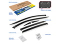 Picture of Goodyear Window Deflectors - Tape-On - 6 pcs