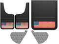 Picture of Truck Hardware Gatorback Distressed American Flag Dually Mud Flaps - Set