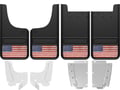 Picture of Truck Hardware Gatorback Distressed American Flag Mud Flaps - Set