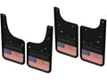 Picture of Truck Hardware Gatorback Distressed American Flag Mud Flaps - Set - Requires FC001K Caps