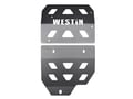 Picture of Westin Oil Pan/Transmission Skid Plate - Transmission - Incl. Hardware - Textured Black