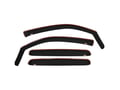 Picture of Westin Matte In-Channel Wind Deflector 4pc - Matte Black