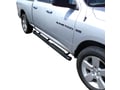 Picture of Westin ProTraxx 4 In. Oval Step Bar - Stainless Steel - Crew Cab