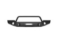Picture of Westin WJ2 Full Width Front Bumper - w/Bull Bar - Steel - Textured Black - Incl. Mounting Bracket - Hardware And Install Sheet
