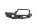 Picture of Westin WJ2 Full Width Front Bumper - w/Bull Bar - Steel - Textured Black - Incl. Mounting Bracket - Hardware And Install Sheet