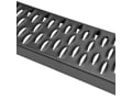 Picture of Westin Grate Steps Running Boards - Textured Black - 46 in. Driver Side And 97 in. Passenger Side (Includes Mounting Kit)