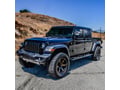 Picture of Westin ProTraxx 4 In. Oval Step Bar - Black - Crew Cab