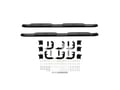 Picture of Westin ProTraxx 4 In. Oval Step Bar - Black Powdercoat - Quad Cab - Extended Cab