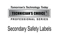 Picture of TEC Secondary Safety Labels - Ceramic Detail Spray