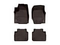 Picture of WeatherTech FloorLiners - 1st & 2nd Row - 2- Piece Rear Liner - Cocoa