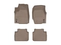 Picture of WeatherTech DigitalFit Floor Liners - 1st & 2nd Row (2-pc. Rear Liner) - Tan