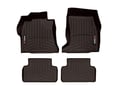 Picture of WeatherTech DigitalFit Floor Liners - 1st & 2nd Row (2-pc. Rear Liner) - Cocoa