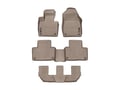 Picture of WeatherTech FloorLiners - Complete Set - 1st, 2nd, & 3rd Row - Tan