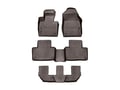 Picture of WeatherTech FloorLiners - Complete Set 1st, 2nd, & 3rd Row - Cocoa