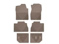 Picture of WeatherTech All-Weather Floor Mats - Front, 2nd & 3rd Row - Tan